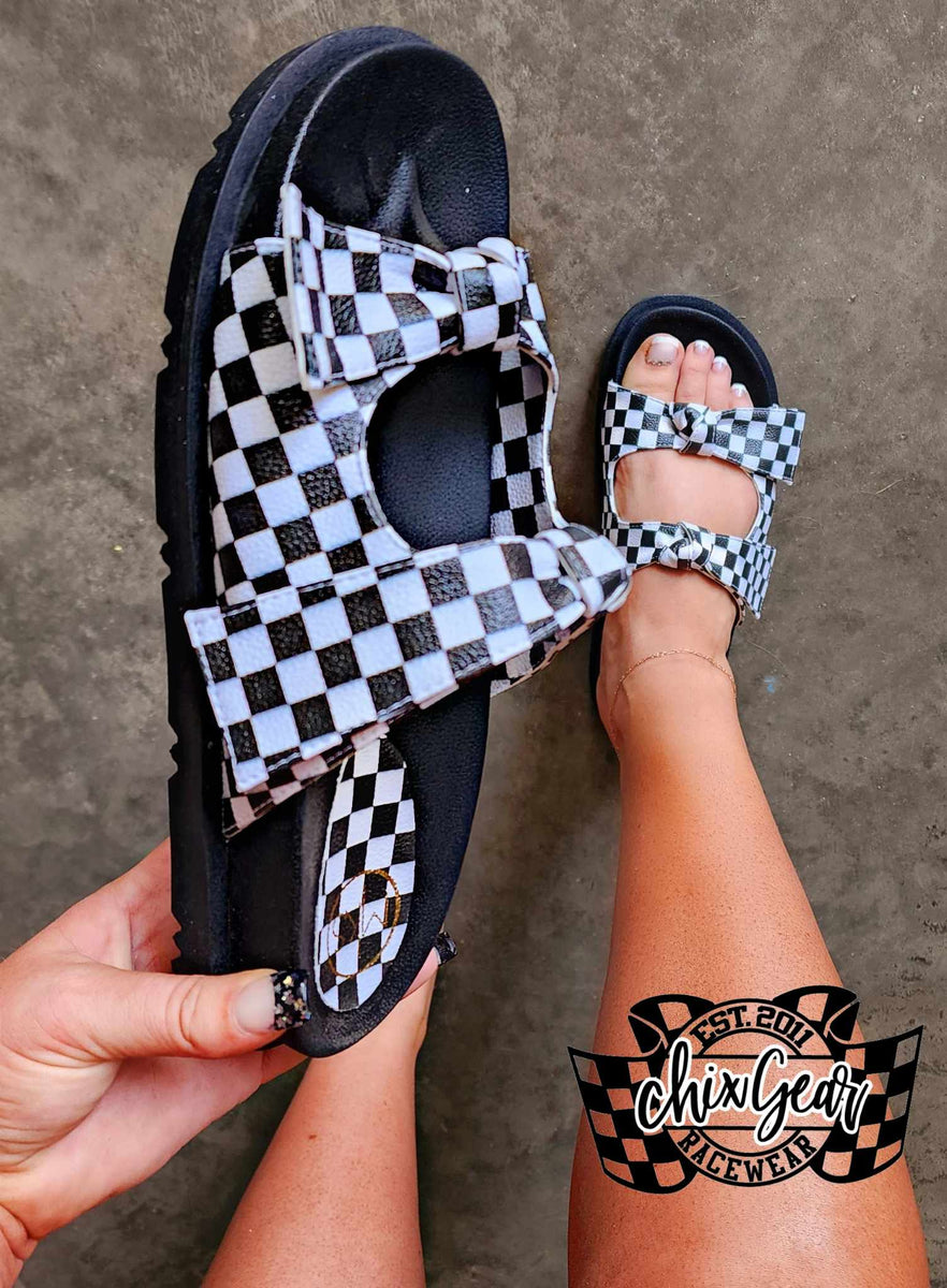 Checkers fashion sandals