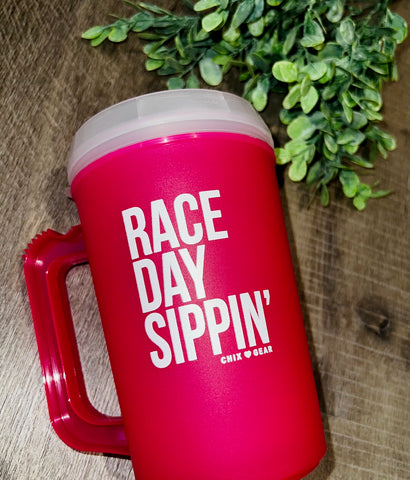Raceday Sippin' Plastic Mug