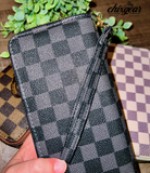 Double Zipper Margo Wallet