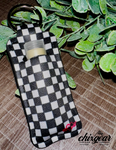 CG Checkered Chapstick Holder/Keychain