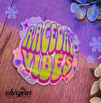 Holographic Raceday Vibes Sticker